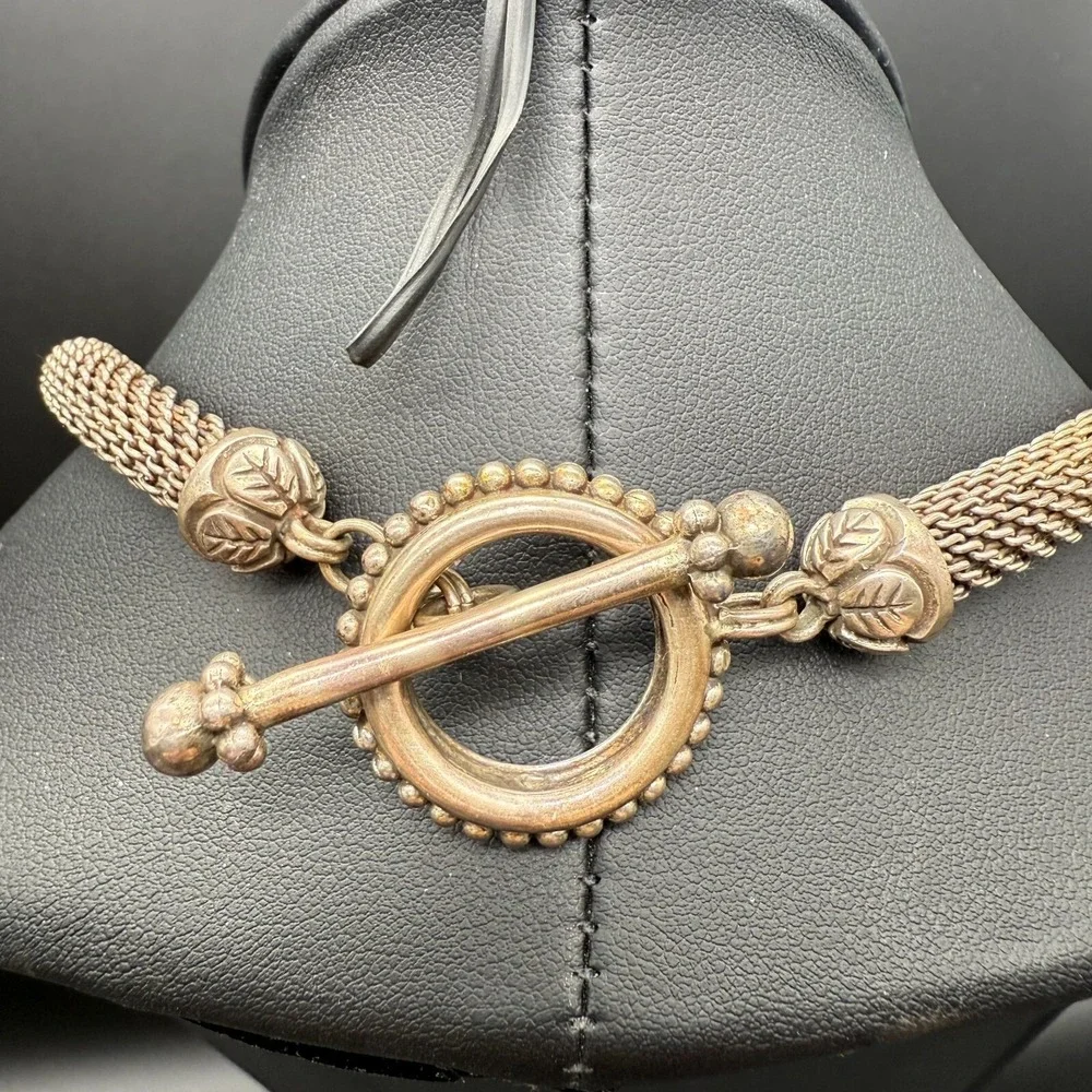 ✨ Stephen Dweck‎ 1996 Signed Sterling Pendant Necklace | 16